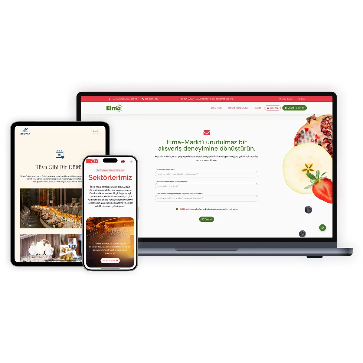 Kurumsal web sitesi tasarımı